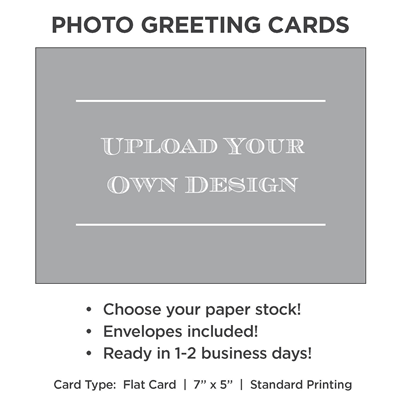 Christmas Cards - Upload Your Own Design