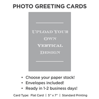 Christmas Cards Vertical - Upload Your Own Design